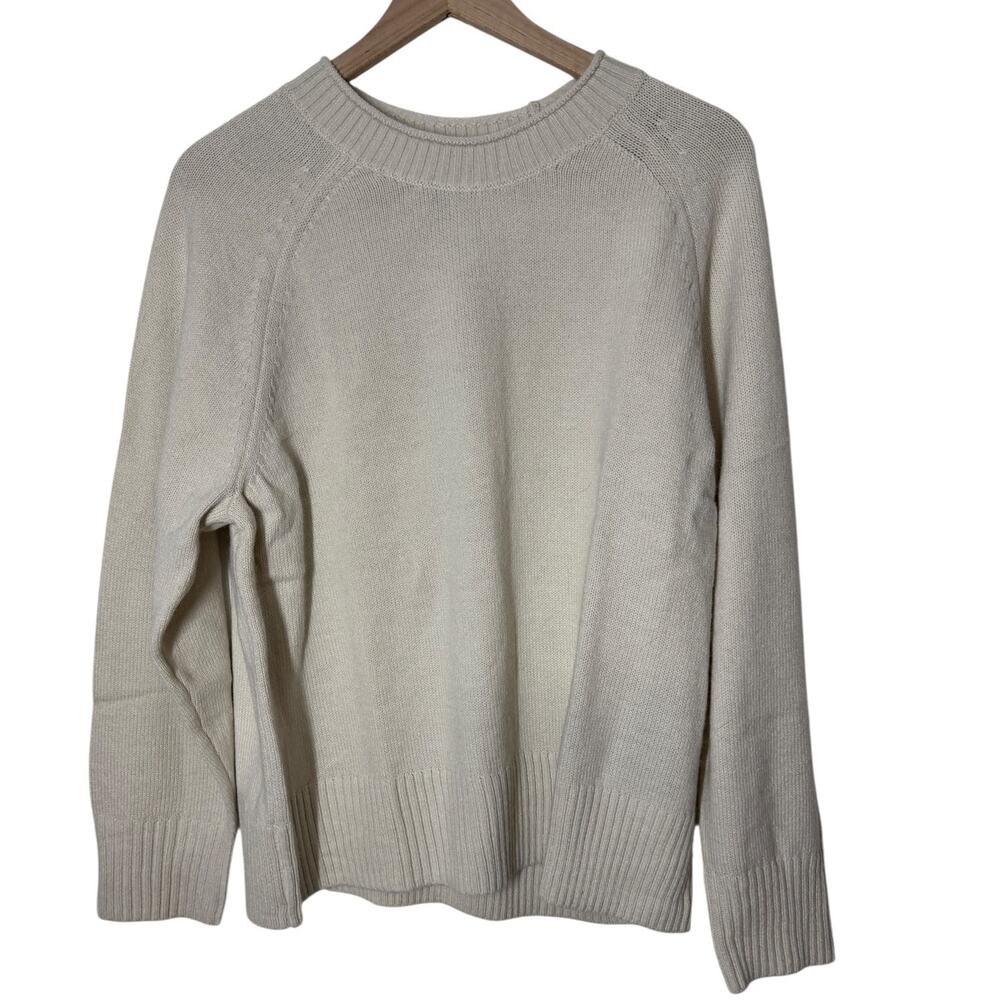 BANANA REPUBLIC NWT $75 Cream Knit Sweater SZ X-Large